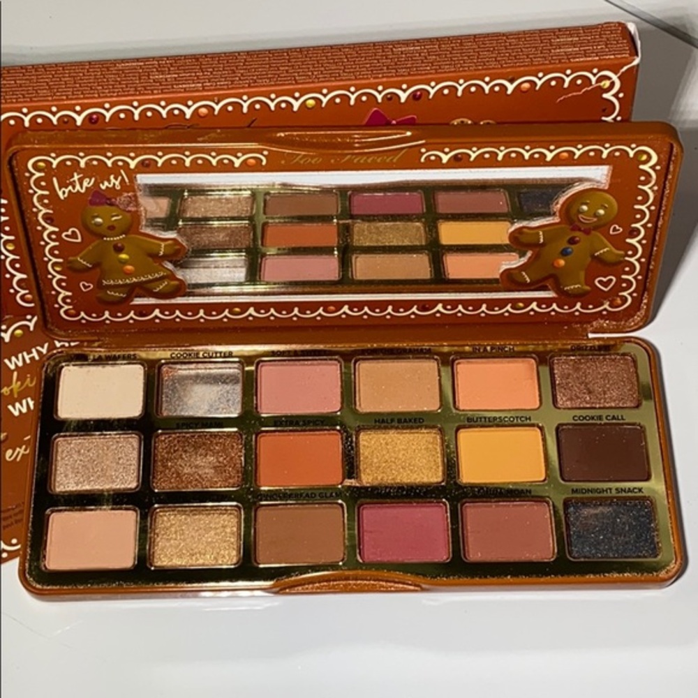 Too Faced Gingerbread Palette NWT
